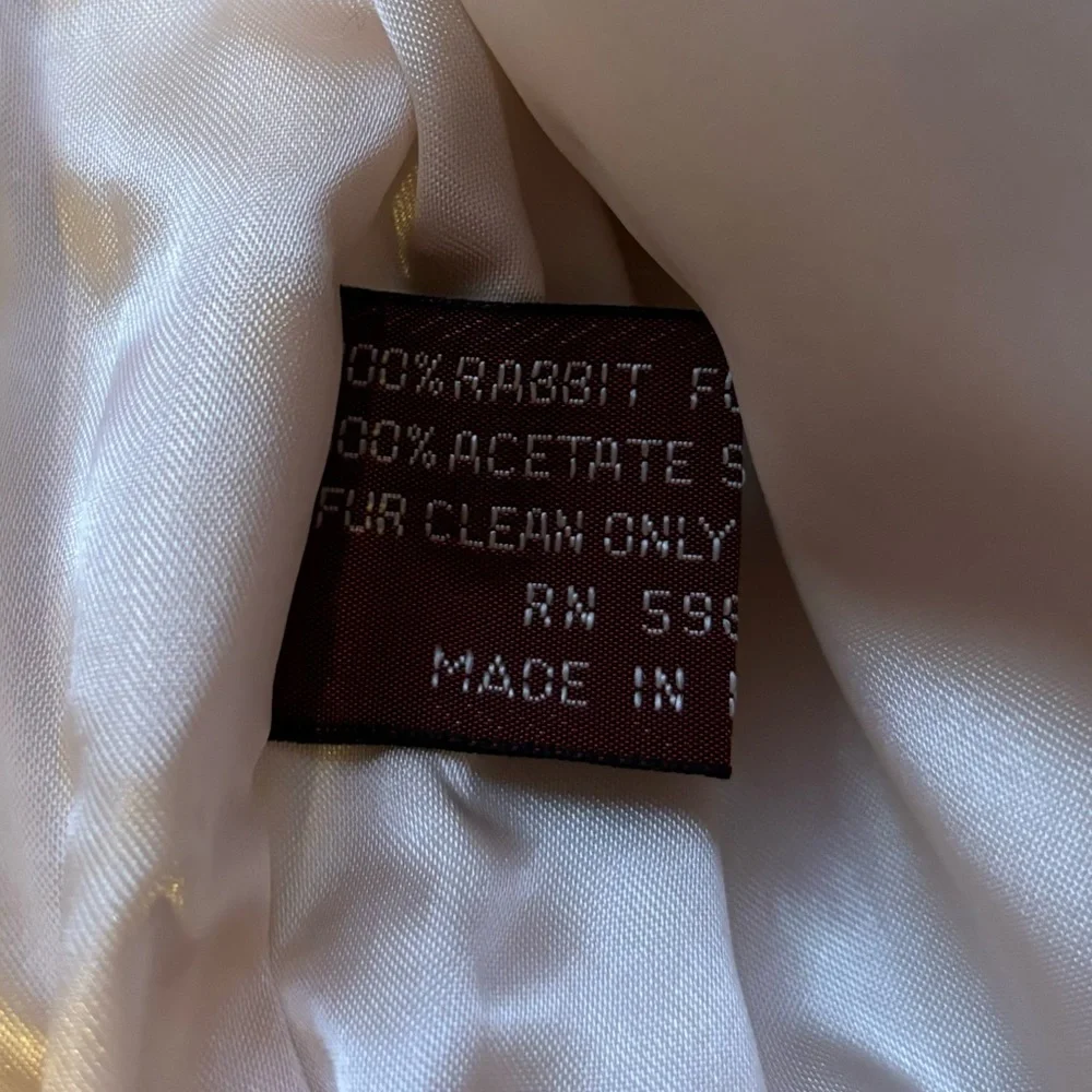 100% Rabbit fur jacket - Picture 2 of 5